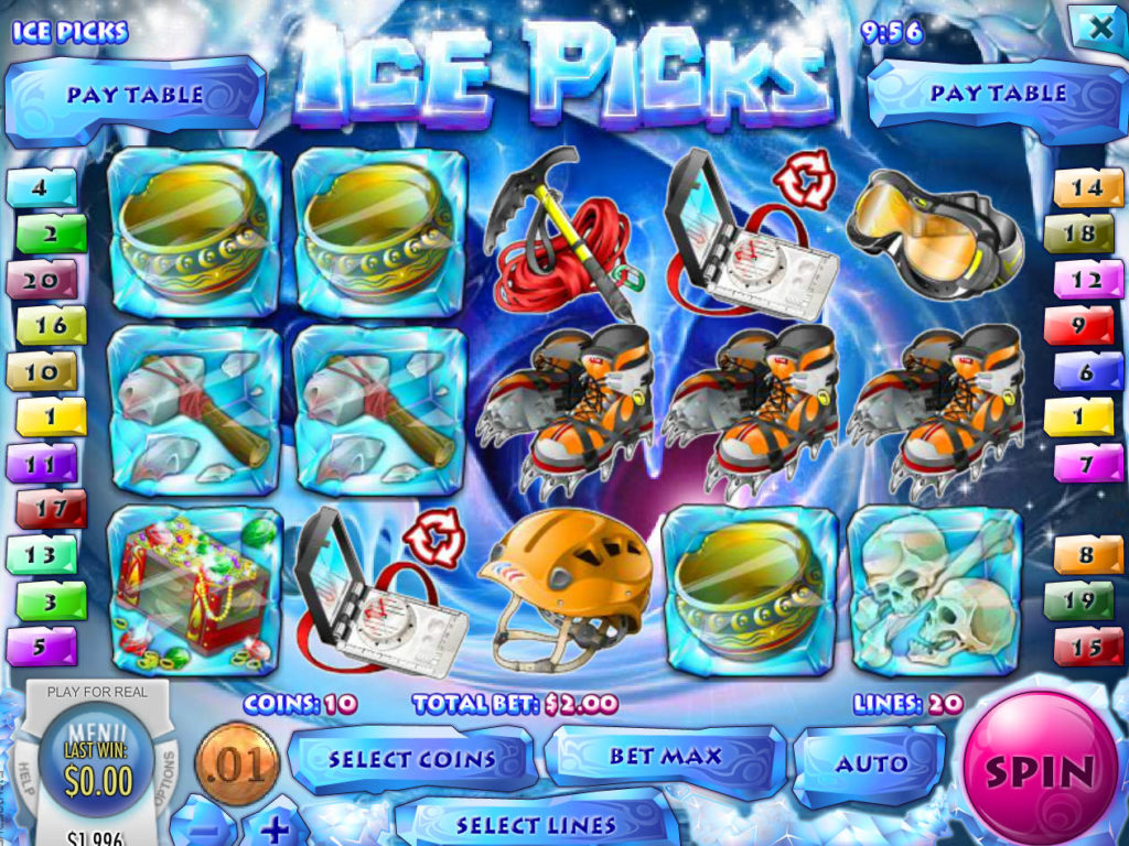 Roztočte casino automat Ice Picks online