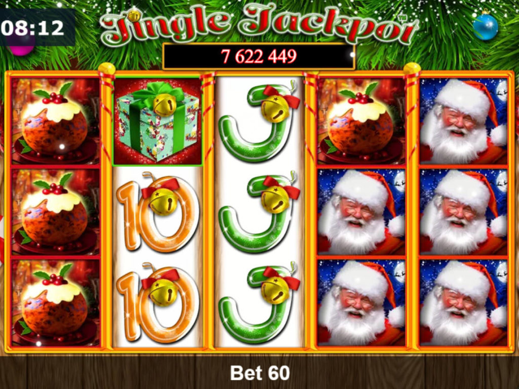 Online casino automat Jingle Jackpot bez registrace