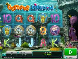 Zábavný herní automat Octopus Kingdom