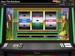 Obrázek z herního automatu Over the Rainbow