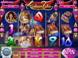 Online casino automat Arabian Tales zdarma, bez vkladu
