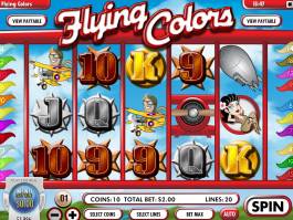 Online casino automat Flying Colors zdarma