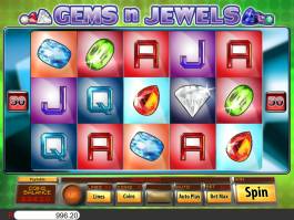 Herní automat Gems n Jewels pro zábavu