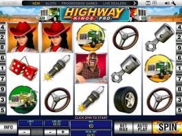 Roztočte herní automat Highway Kings Pro od společnosti Playtech