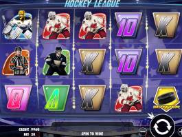 Zahrajte si zábavný herní automat Hockey League zdarma