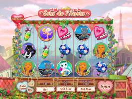 Online casino automat Jour de l'Amour od společnosti GamesOS
