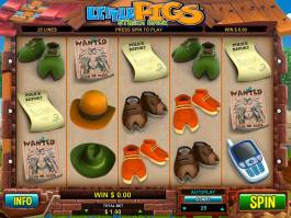 Roztočte válce online herního automatu Little Pigs Strike Back