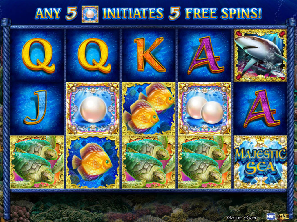 Obrázek online casino automatu Majestic Sea zdarma