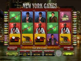 Online casino automat New York Gangs zdarma