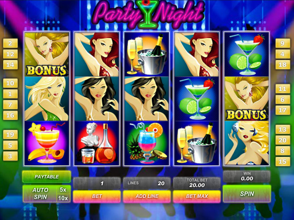 Casino automat Party Night