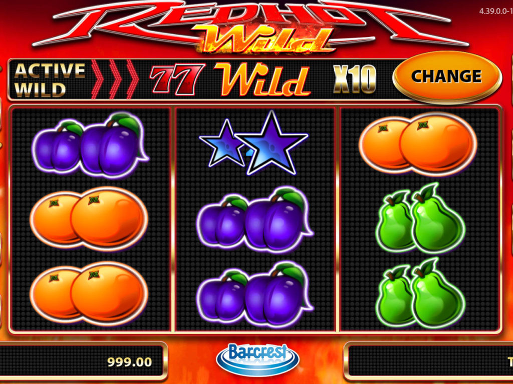Roztočte casino automat Red Hot Wild online