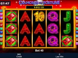 Casino hra Diamonds of Fortune zdarma online