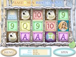 Online casino automat East of the Sun, West of the Moon zdarma