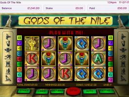Obrázek z casino automatu Gods of the Nile online