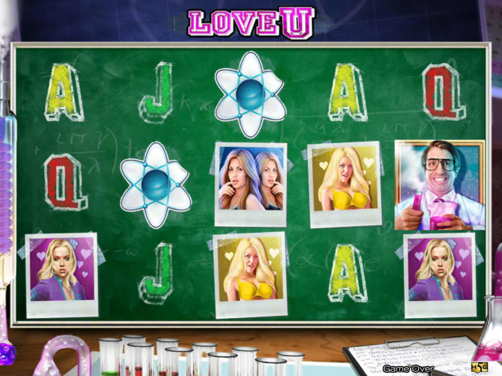 Zábavný casino automat Love U online
