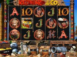 Casino automat Redbeard and Co. pro zábavu