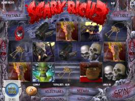 Online herní automat Scary Rich 3 bez vkladu