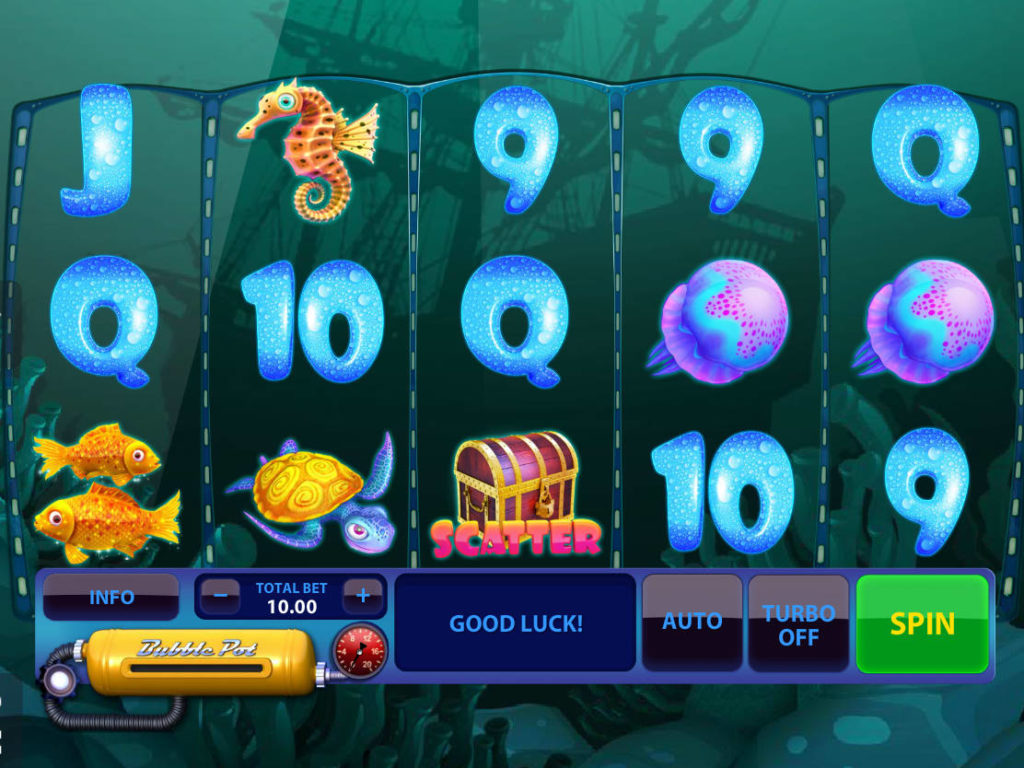 Roztočte válce herního automatu Sea of Gold zdarma