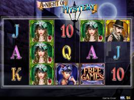 Obrázek z casino automatu A Night of Mystery zdarma