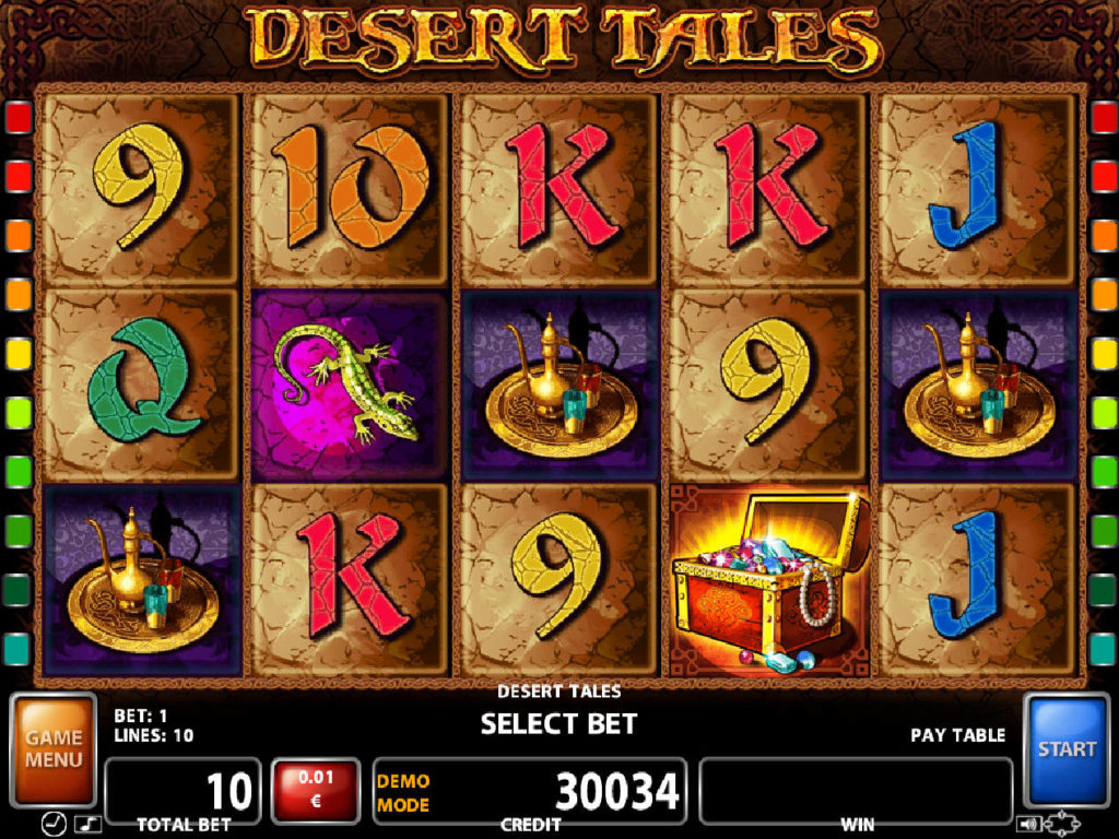 Casino automat Desert Tales zdarma