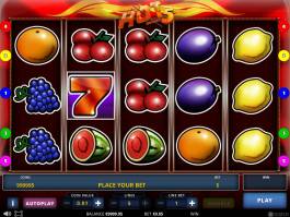 Casino automat Hot 5 Deluxe bez stahování