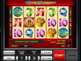 Online casino automat King's Treasure