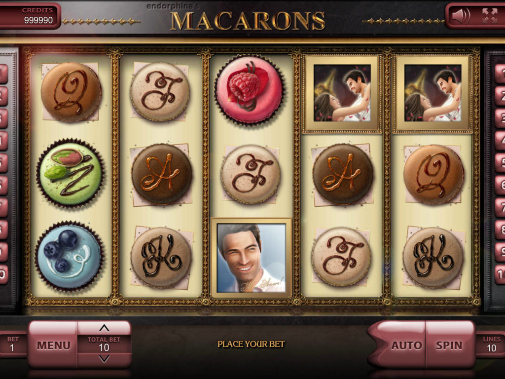 Zahrajte si casino automat Macarons online