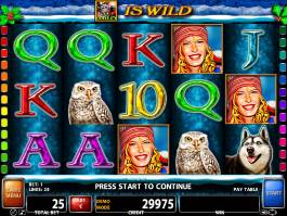 Zábavný online casino automat Nordic Song
