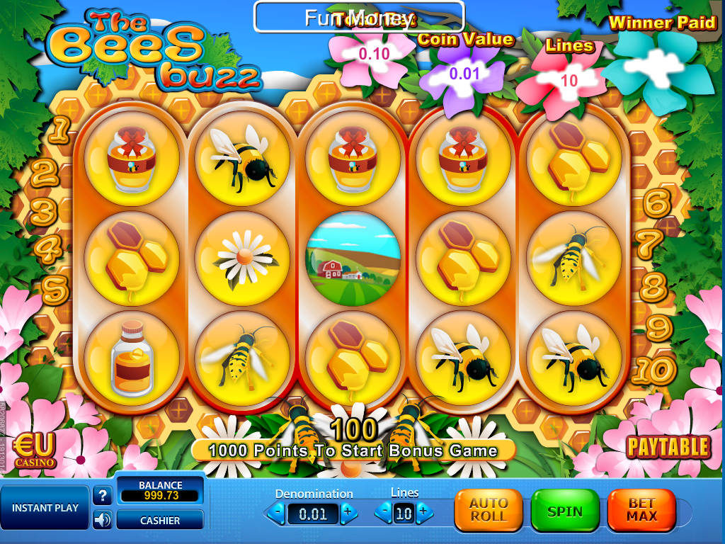 Kasino výherní automat The Bees Buzz