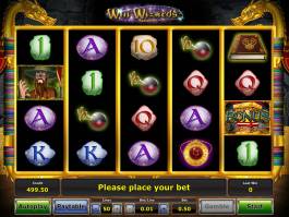 Online výherní automat Win Wizards zdarma
