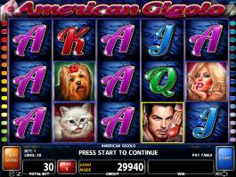 Zahrajte si casino automat American Gigolo online zdarma