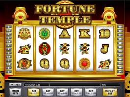 Online casino automat Fortune Temple zdarma
