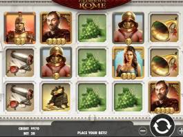 Obrázek z casino automatu Glorious Rome zdarma