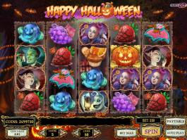 Casino automat Happy Halloween bez vkladu