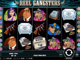 Casino automat Reel Gangsters pro zábavu