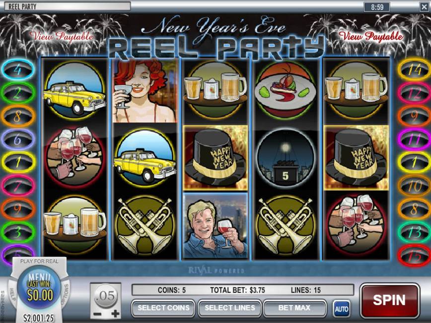 Online casino automat Reel Party