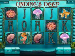 Online casino automat Undine's Deep bez vkladu