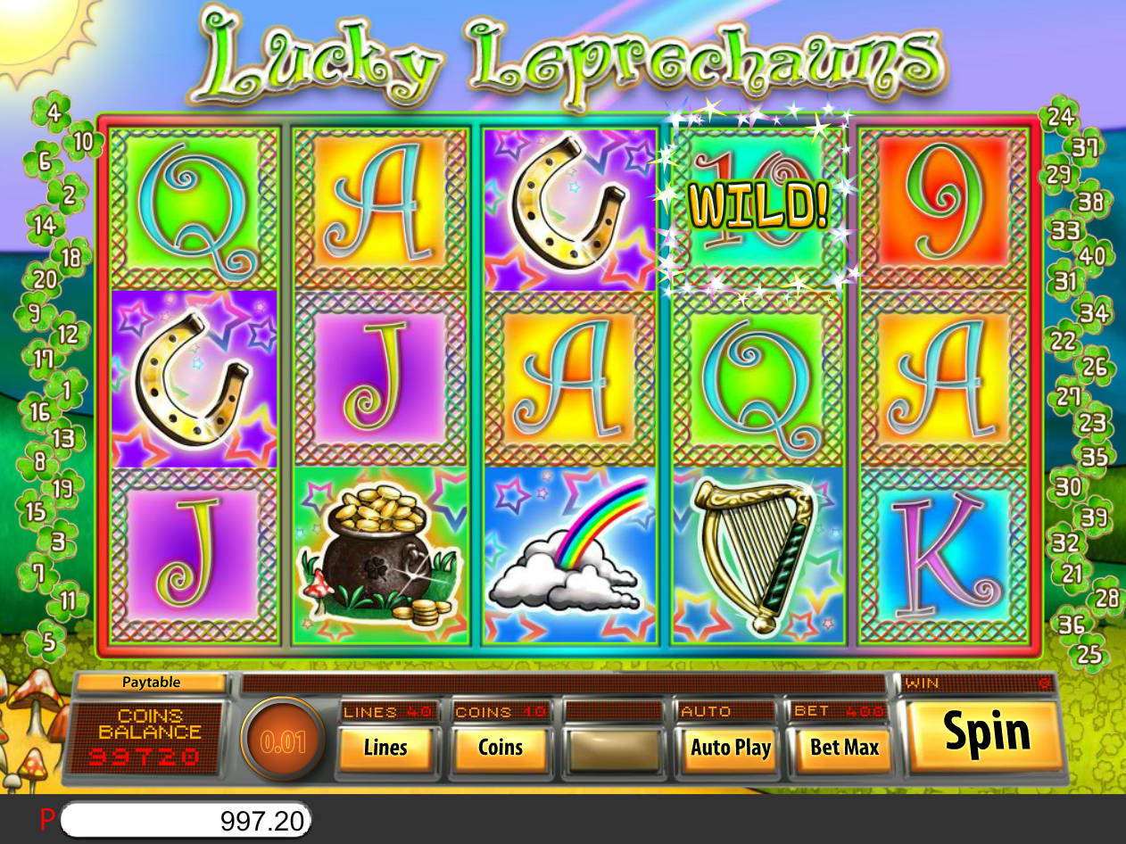 leprechaun wheel of fortune game