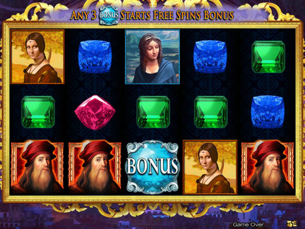 Online zábavný casino automat Secrets of Da Vinci zdarma