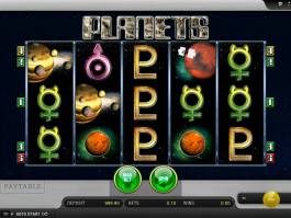 Online casino automat Planets od společnosti Merkur