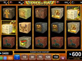 Casino automat Dice of Ra bez registrace