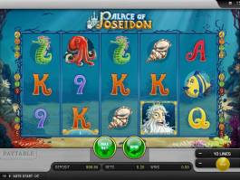 Online herní automat Palace of Poseidon zdarma
