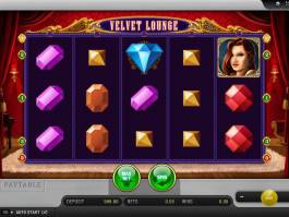 Zahrajte si online casino automat Velvet Lounge zdarma