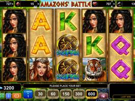 Zábavný casino automat Amazons´ Battle