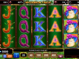 Online casino automat Wonder Tree zdarma