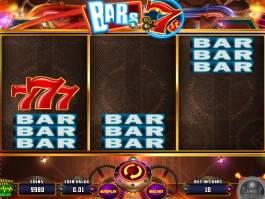 Zahrajte si zábavný casino automat Bar´s and 7´s