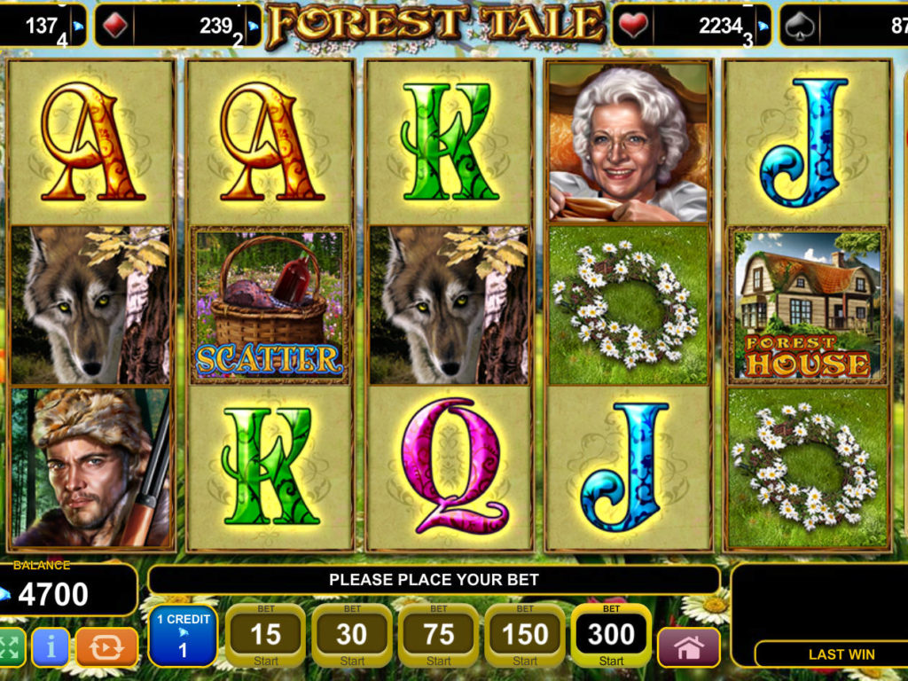 Casino automat Forest Tale od společnosti EGT
