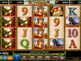 Casino automat The Story of Alexander zdarma, bez vkladu