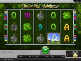 Zábavný casino automat Under the Rainbow