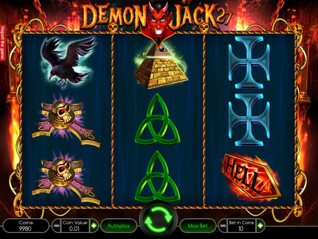 Roztočte casino automat Demon Jack 27